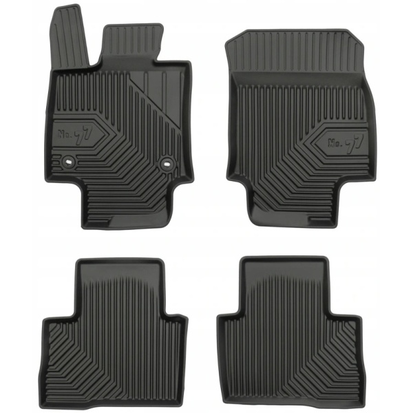 Set Covorase Auto Cauciuc Tip Tavita 2.5D No.77 Frogum Hyundai ix20 2010-2019 77409590